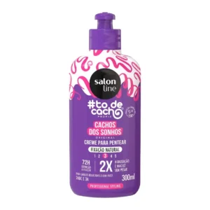 CREME PENTEAR SALON LINE 300ML CACHEADOS