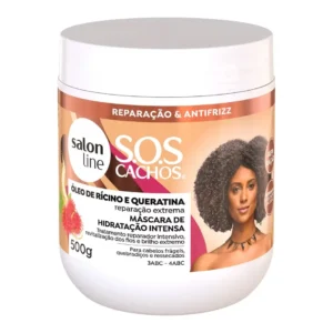 MASCARA SALON LINE SOS CACHOS 500G RICINO