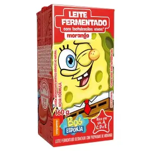 LEITE FERMENTADO BOB ESPONJA 160G MRG