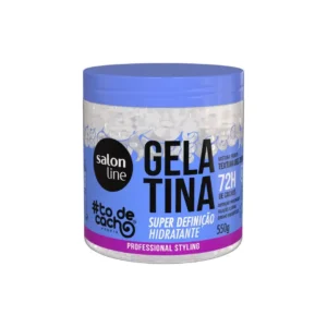 GELATINA CABELO SALON LINE 550G TO DE CACHOS SUPER DEFINICAO